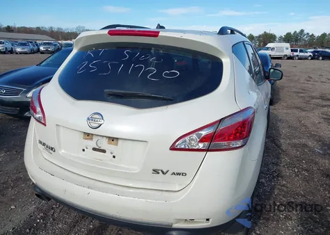 2014 Nissan Murano Sv from USA, damaged, VIN JN8AZ1MW4EW507362